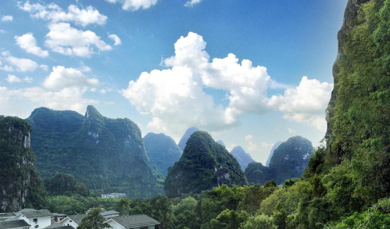 Evening Cloud Resort, Yangshuo Exterior foto